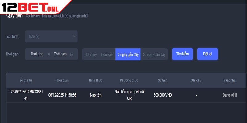 Đại Lý 12BET - Hướng Dẫn Thành Viên Hợp Tác Dễ Dàng 17 Rút tiền 12BET được thực hiện nhanh chóng, an toàn tuyệt đối